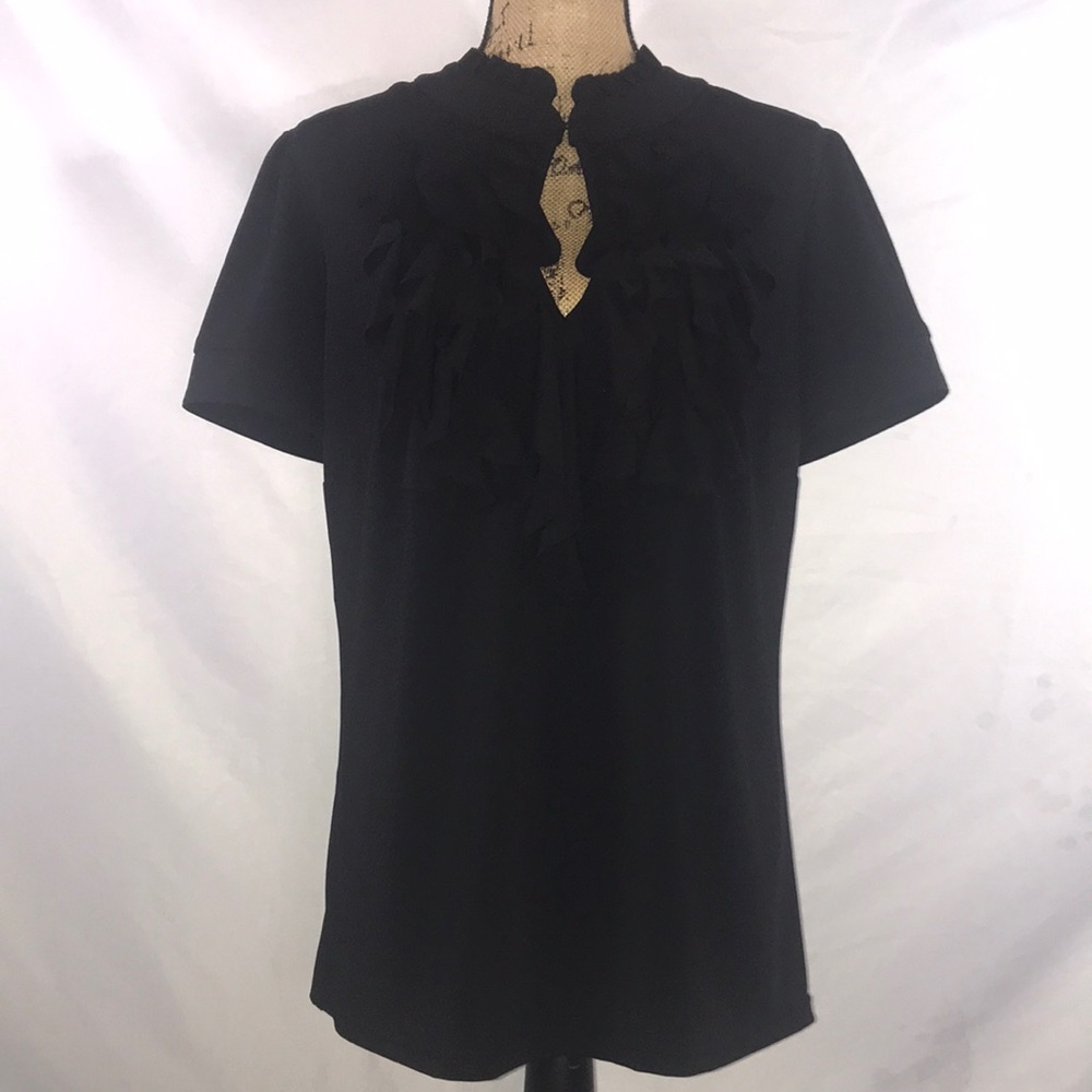 Torrid Keyhole Ruffled Top